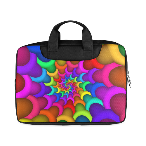 Psychedelic Rainbow Spiral Macbook Air 11"（Two sides)