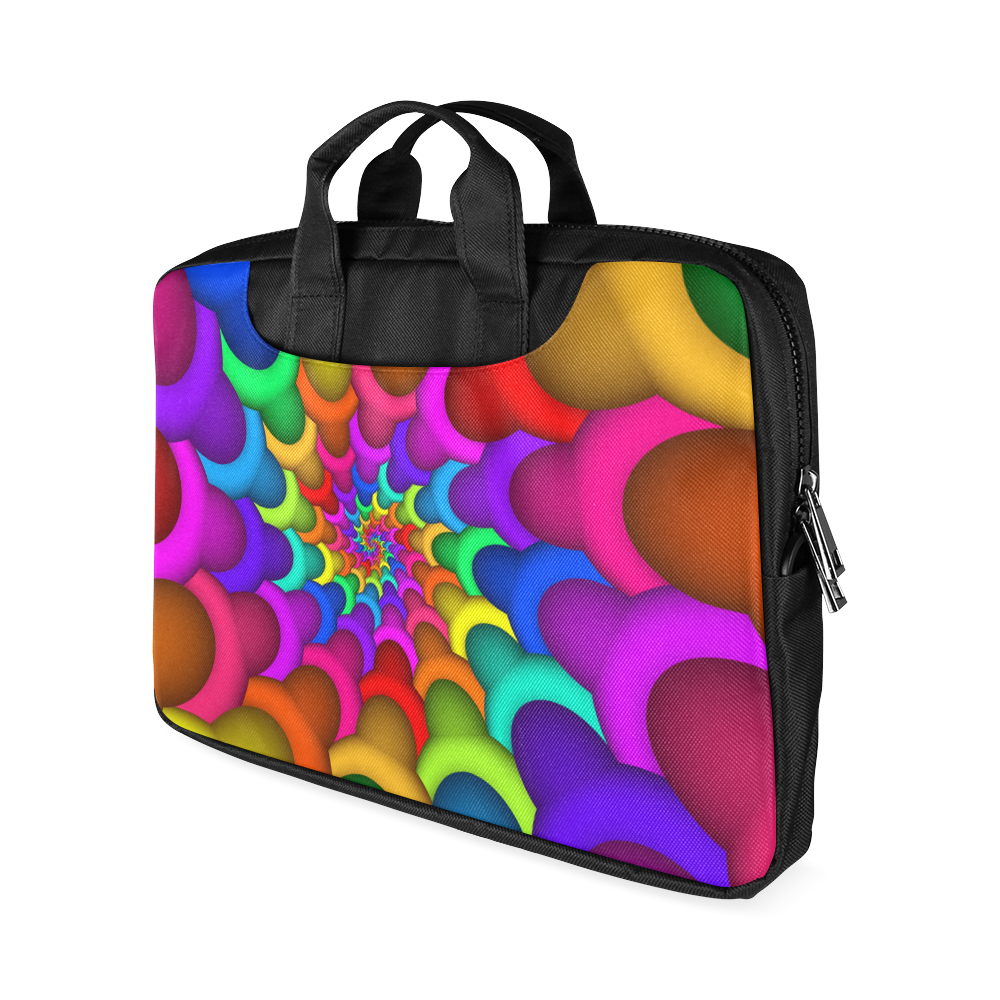 Psychedelic Rainbow Spiral Macbook Air 15"（Two sides)