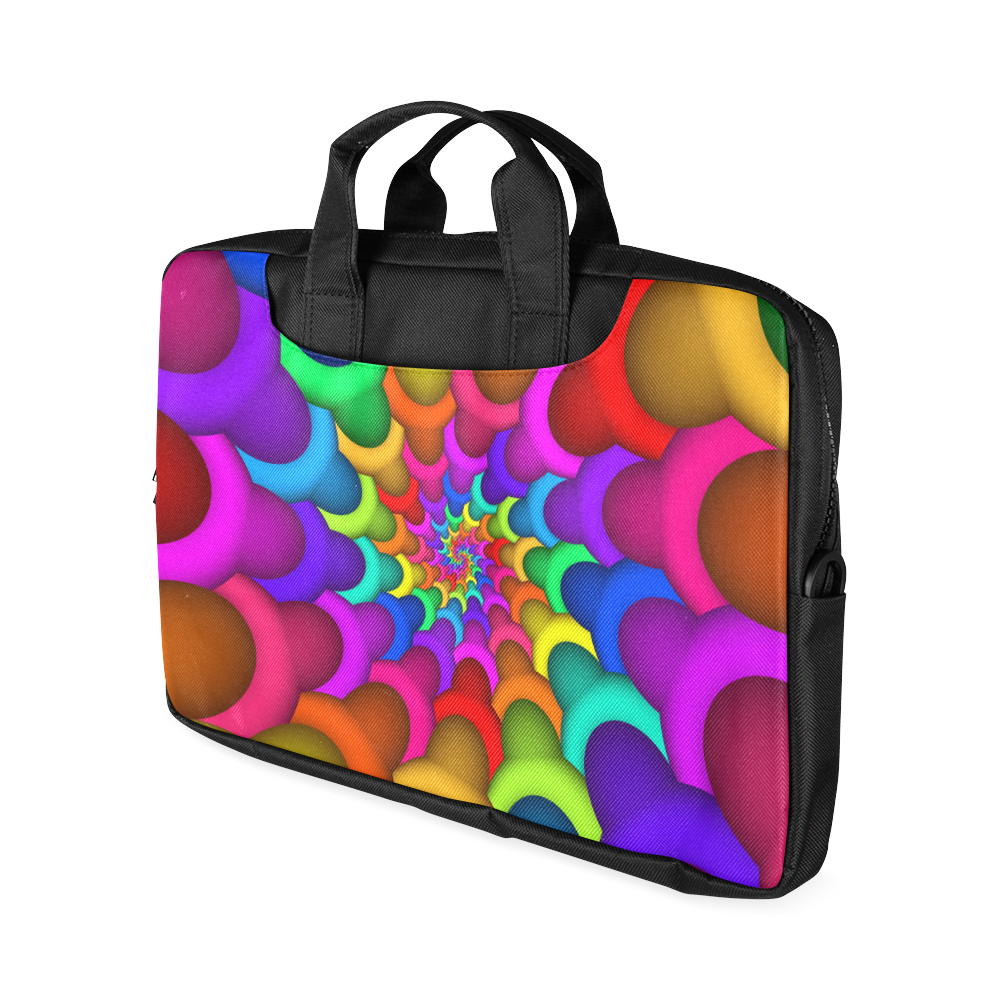 Psychedelic Rainbow Spiral Macbook Air 11"（Two sides)
