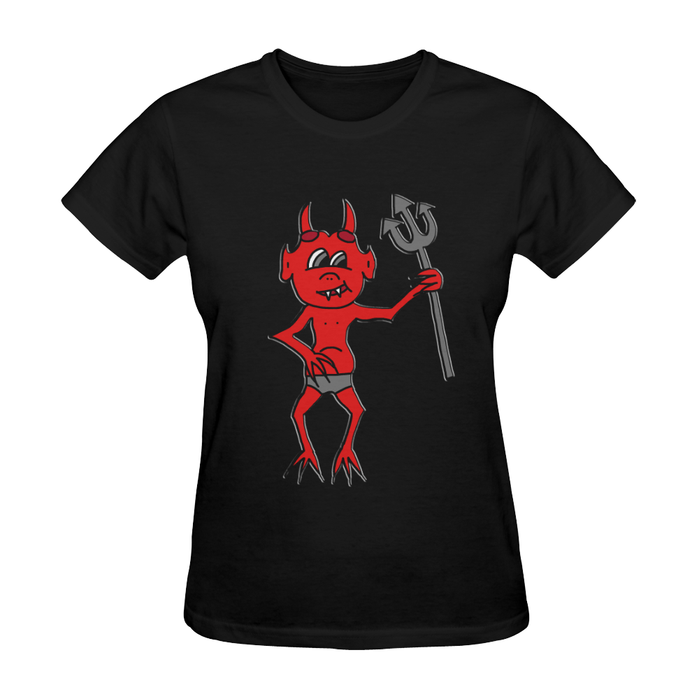 Red Devil Sunny Women's T-shirt (Model T05)
