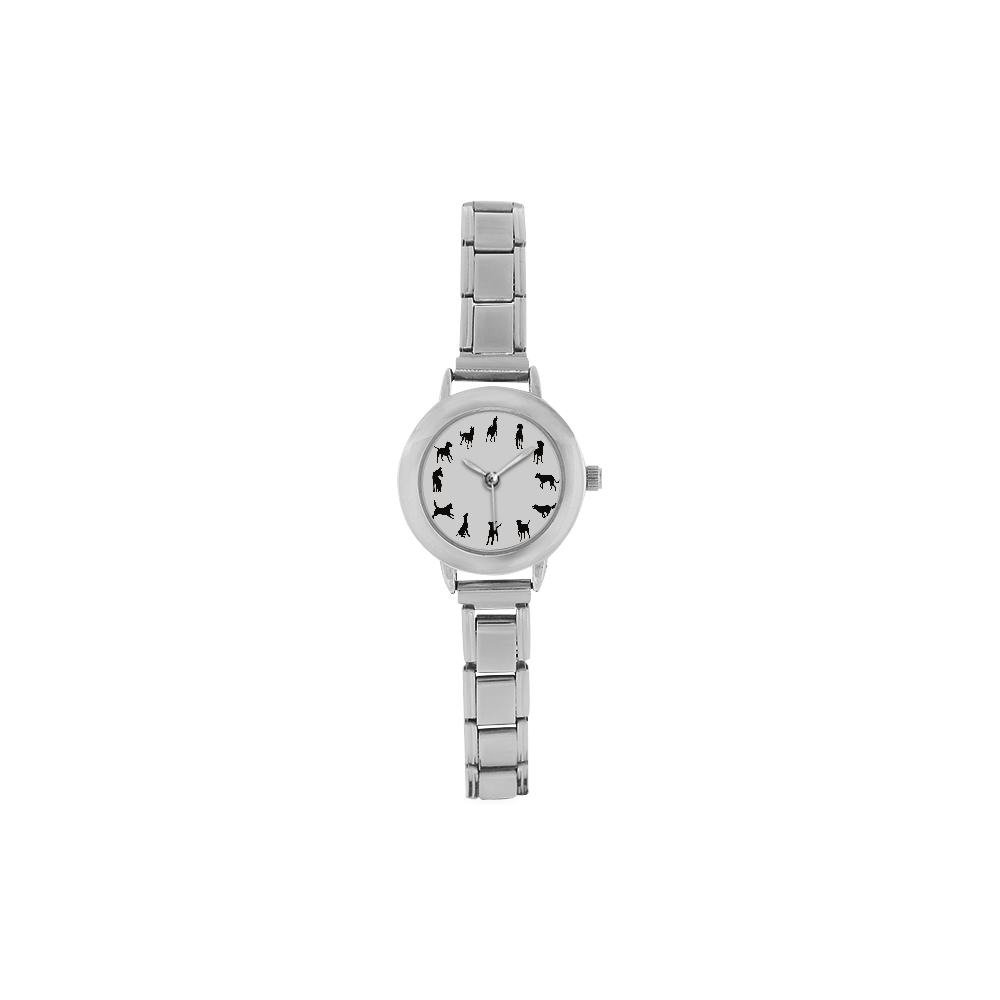 Conceptual Dog Women's Italian Charm Watch(Model 107)