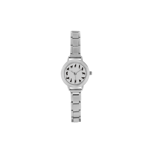 Conceptual Dog Women's Italian Charm Watch(Model 107)