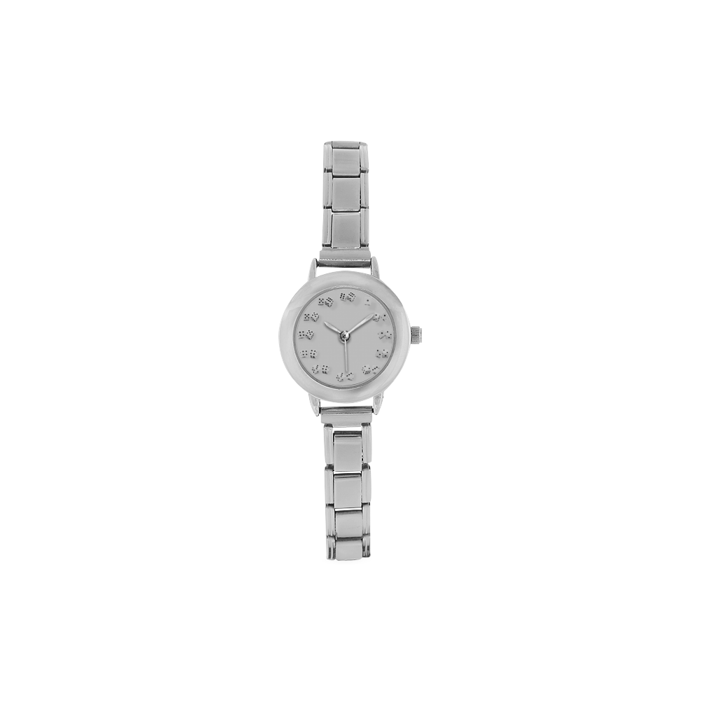 Conceptual Dice Clock Women's Italian Charm Watch(Model 107)
