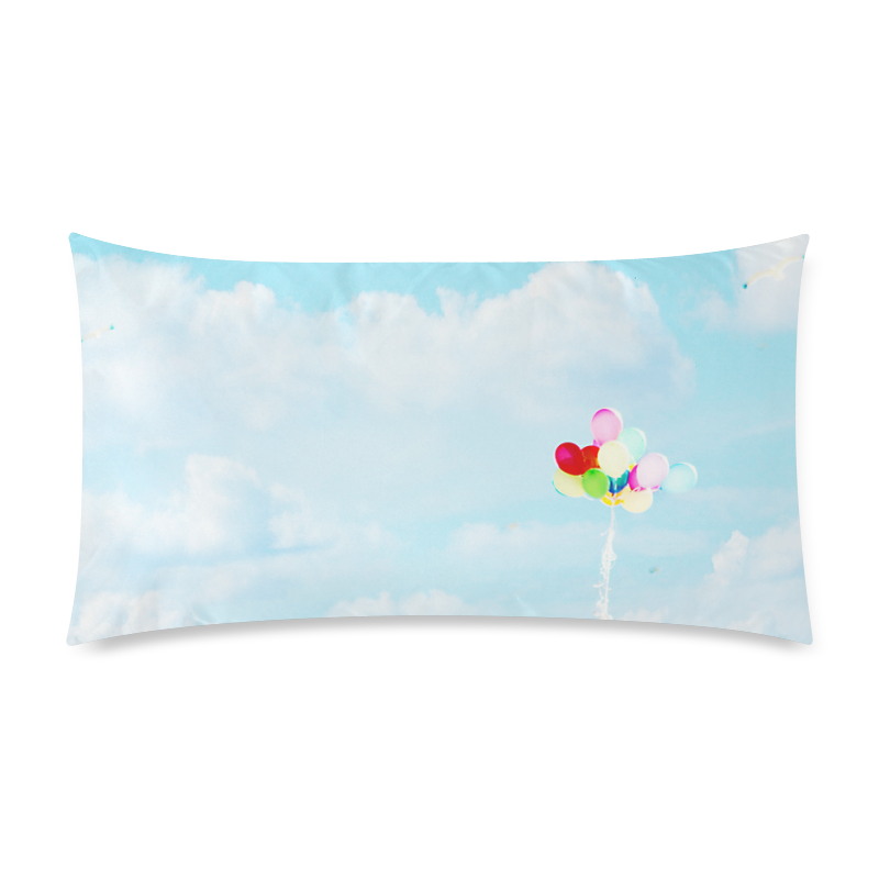Letters to Heaven Custom Rectangle Pillow Case 20"x36" (one side)