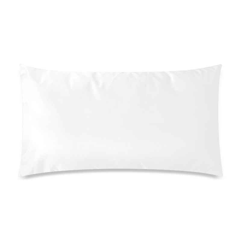 Golden Teasel Custom Rectangle Pillow Case 20"x36" (one side)