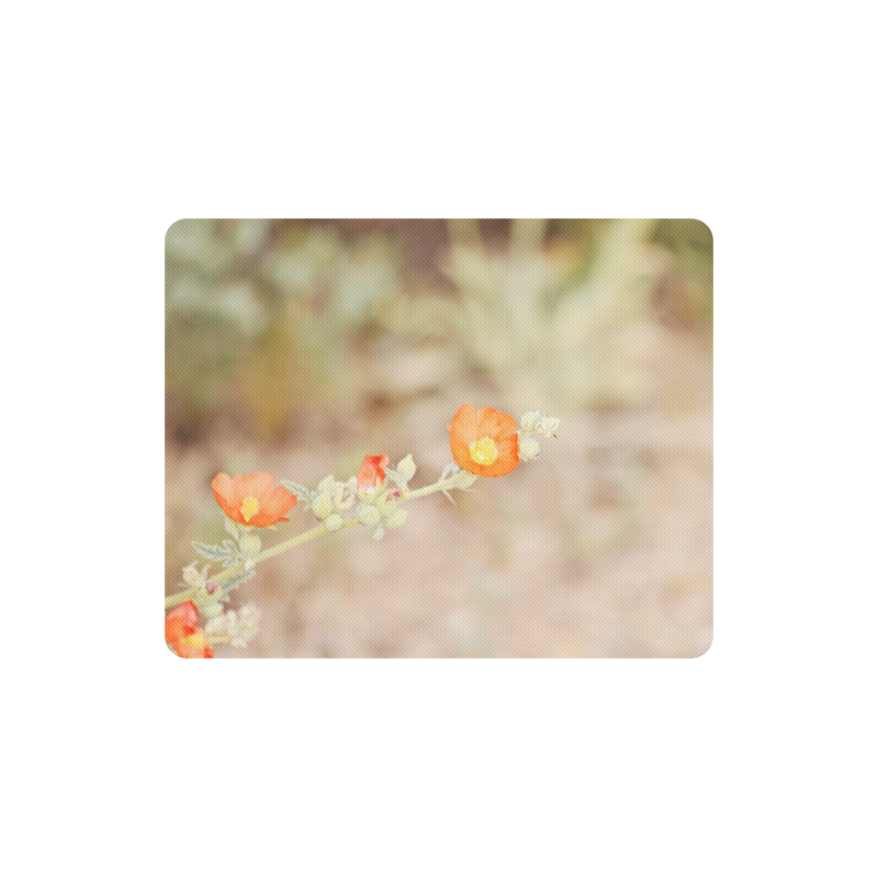 Desert Wild Flowers 2 Rectangle Mousepad
