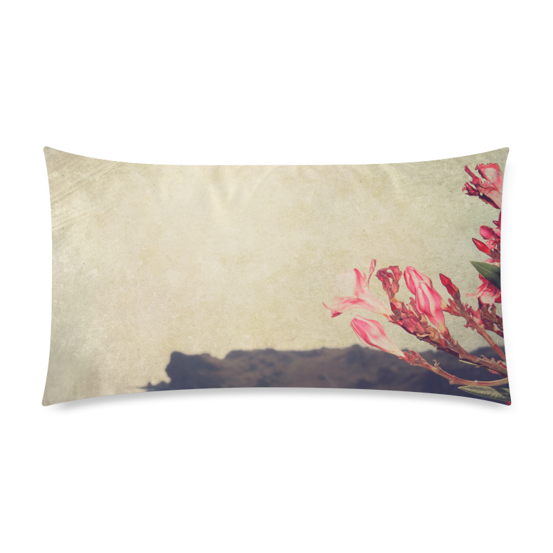 Romance in Nature Custom Rectangle Pillow Case 20"x36" (one side)