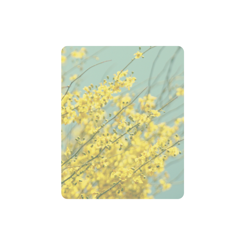 Sunny Blooms 1 Rectangle Mousepad