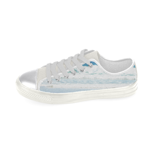 Life is better at the Beach Women's Classic Canvas Shoes (Model 018)