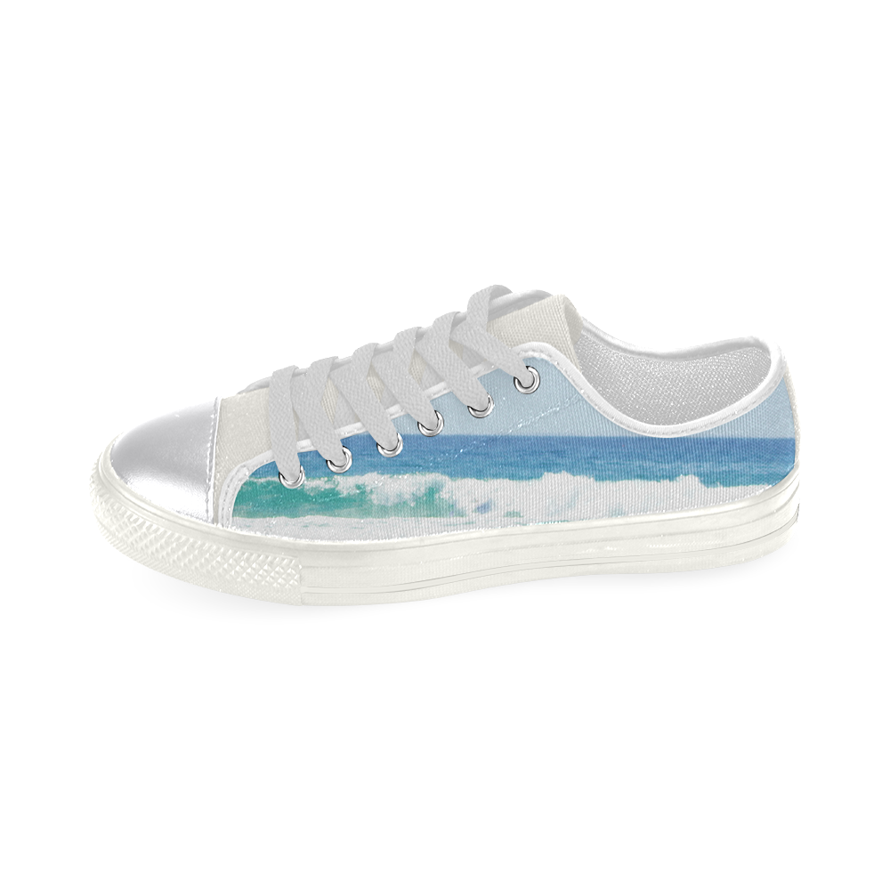 Life is better at the Beach 2 Women's Classic Canvas Shoes (Model 018)