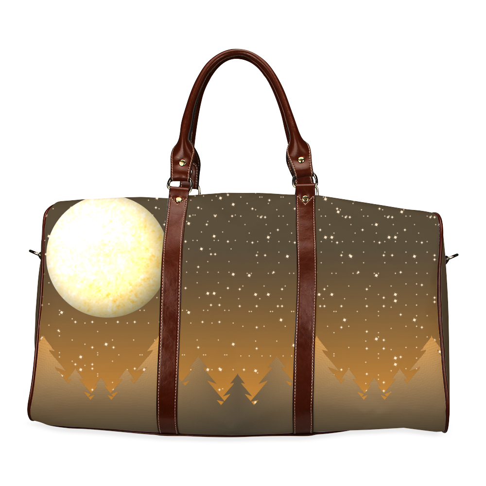 Halloween Waterproof Travel Bag/Large (Model 1639)