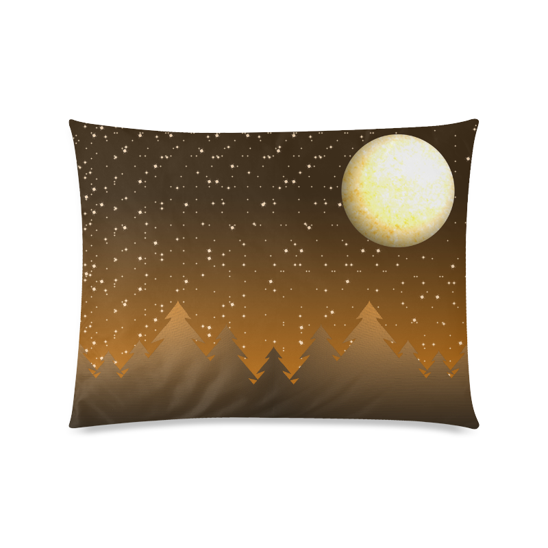 Halloween Custom Picture Pillow Case 20"x26" (one side)