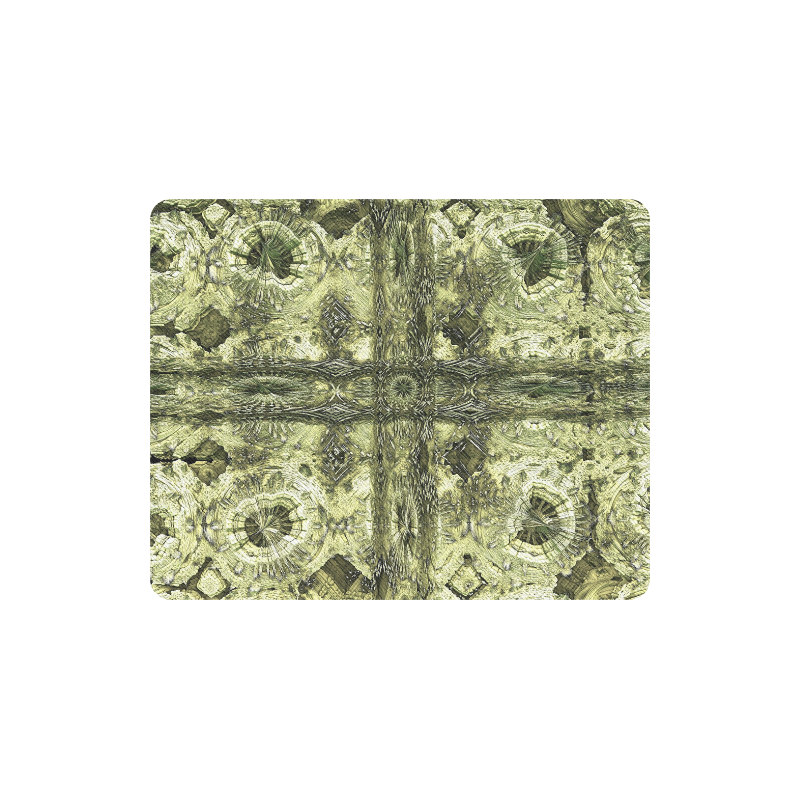 ABSTRACT GOLD FLAG Rectangle Mousepad