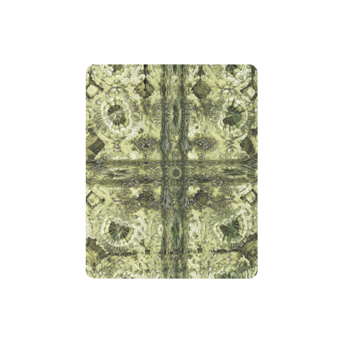 ABSTRACT GOLD FLAG Rectangle Mousepad