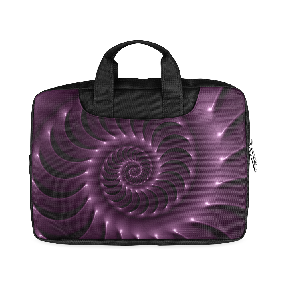 Glossy Purple Spiral Macbook Air 13"（Two sides）