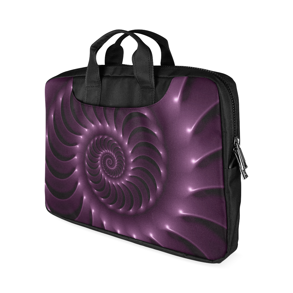 Glossy Purple Spiral Macbook Air 13"（Two sides）