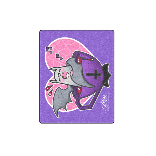 Baby Bat Blanket Purple Blanket 40"x50"