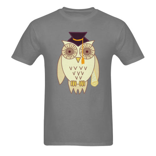 Academic Owl Sunny Men's T- shirt (Model T06)