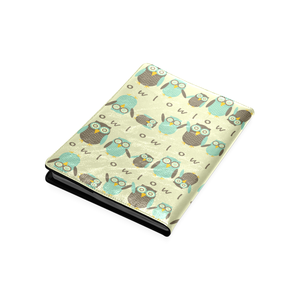 Energetic Owls Custom NoteBook B5