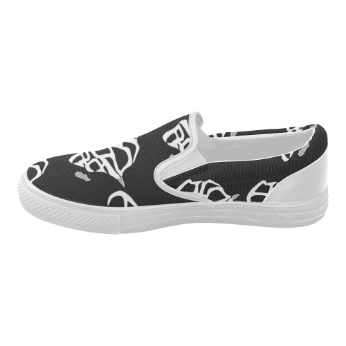 Custom Women Shoes | CAM237design Women's Slip-on Canvas Shoes (Model 019)