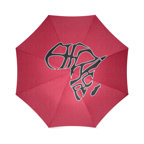 Custom print Africa Umbrella _CAM237Design Foldable Umbrella (Model U01)