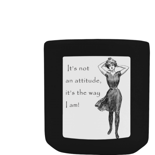 Funny Attitude Vintage Sass White Mug(11OZ)