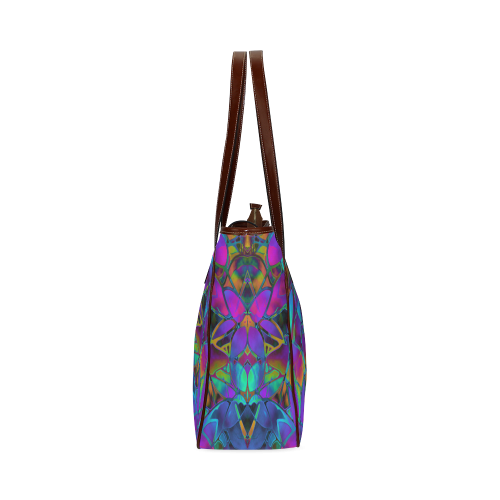 Floral Fractal Art G308 Classic Tote Bag (Model 1644)