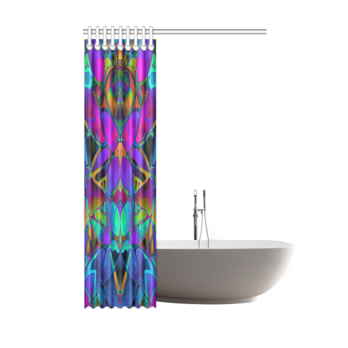 Floral Fractal Art G308 Shower Curtain 48"x72"