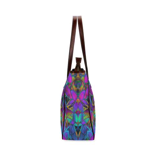 Floral Fractal Art G308 Classic Tote Bag (Model 1644)