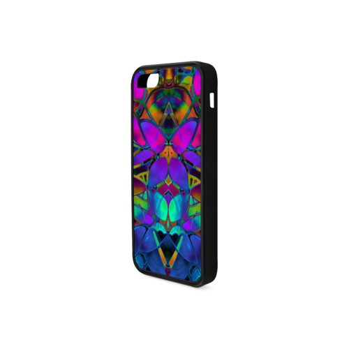 Floral Fractal Art G308 Rubber Case for iPhone 5c