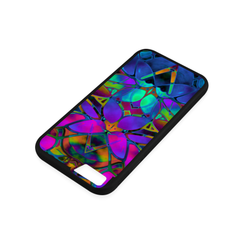Floral Fractal Art G308 Rubber Case for iPhone 6/6s