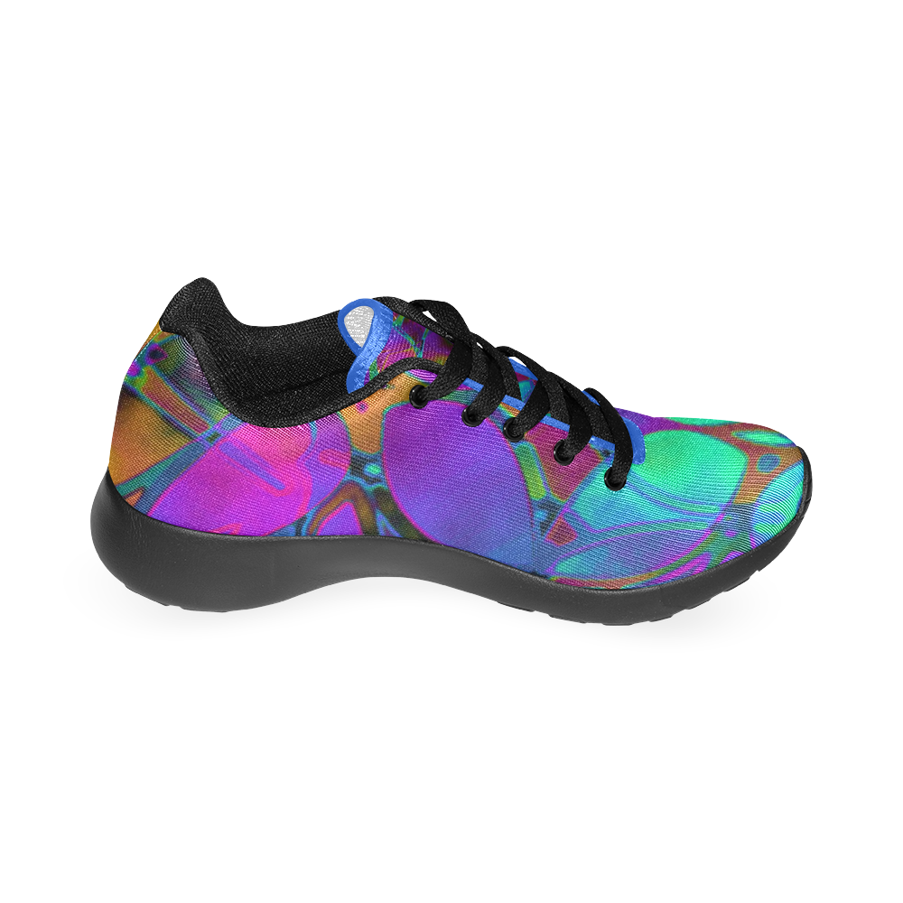 Floral Fractal Art G308 Women’s Running Shoes (Model 020)