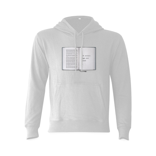 Funny Book Error 404 Page Not Found Geek Oceanus Hoodie Sweatshirt (Model H03)