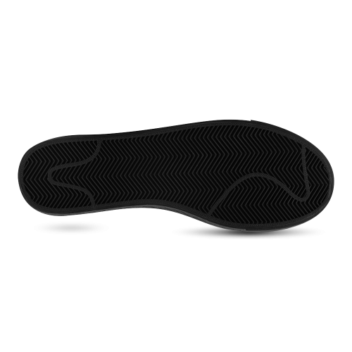 Spiral Dart Board Droste Effect Men's Chukka Canvas Shoes (Model 003)