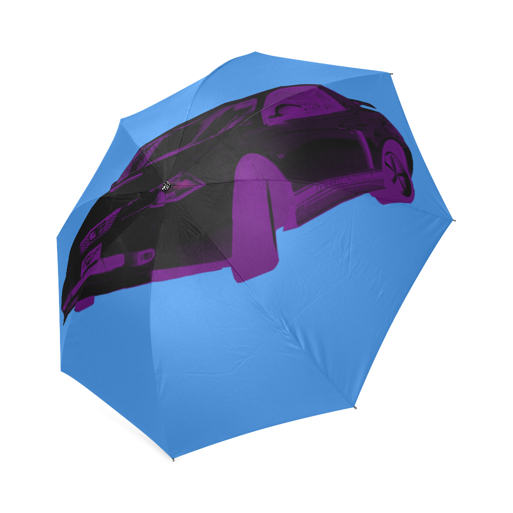 MUSTANG GT PURPLE Foldable Umbrella (Model U01)