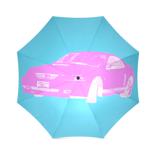 MUSTANG GT PINK Foldable Umbrella (Model U01)