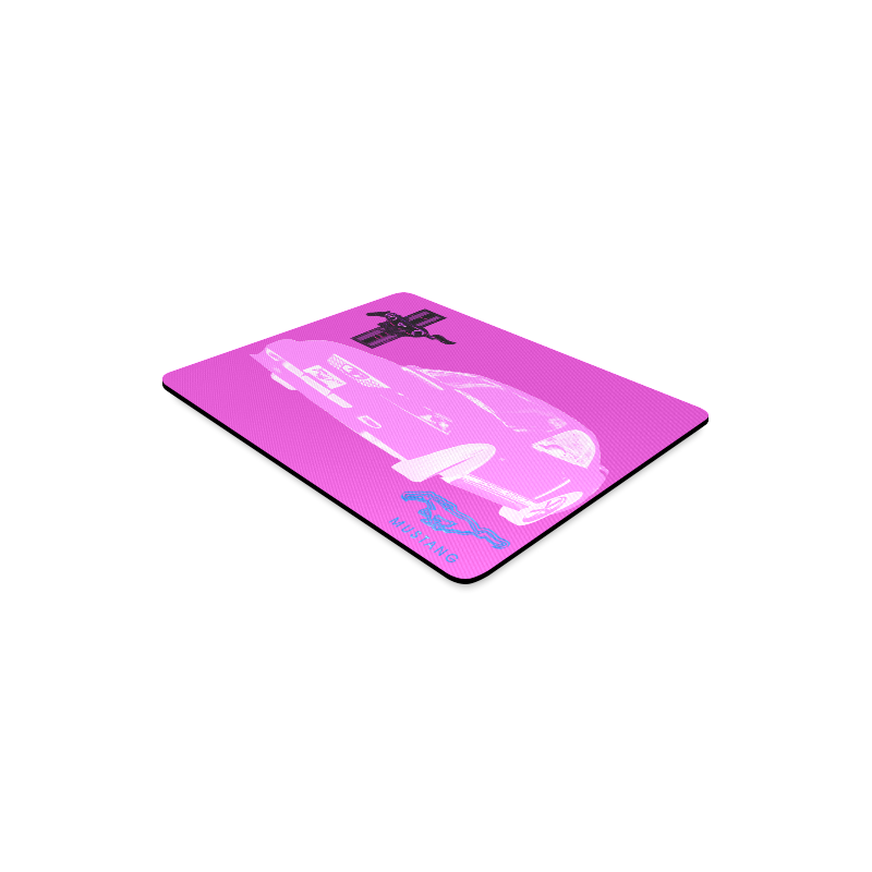 MUSTANG GT PINK Rectangle Mousepad