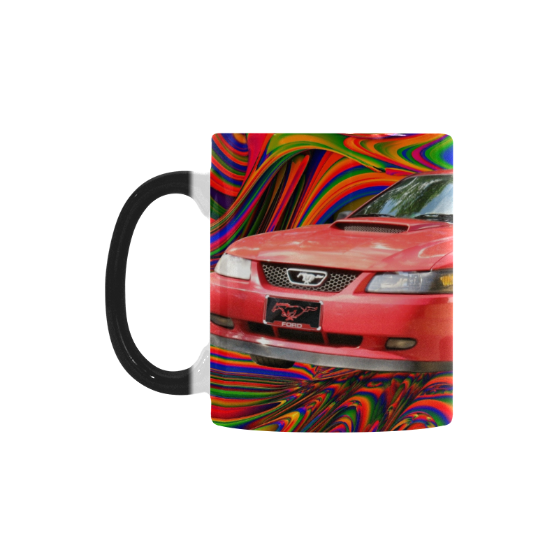 RED MUSTANG GT 03 RED SERIES (390) Custom Morphing Mug