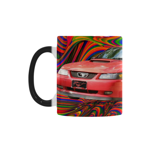 RED MUSTANG GT 03 RED SERIES (390) Custom Morphing Mug