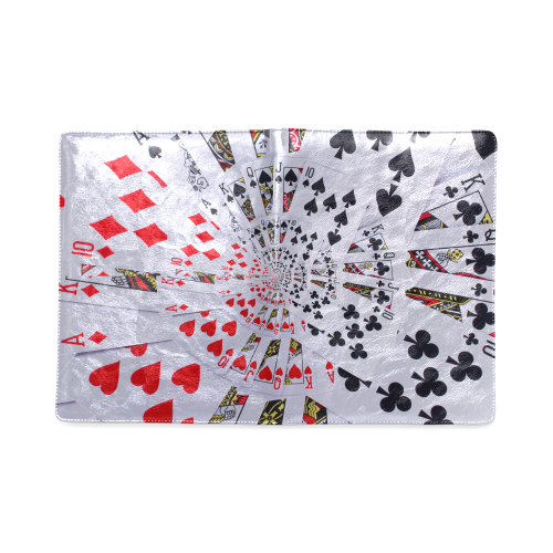 Poker Royal Flush All Suits Droste Spiral Custom NoteBook B5