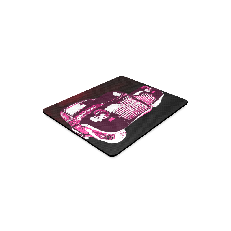 1941 Master Deluxe FLAMED PINK Rectangle Mousepad