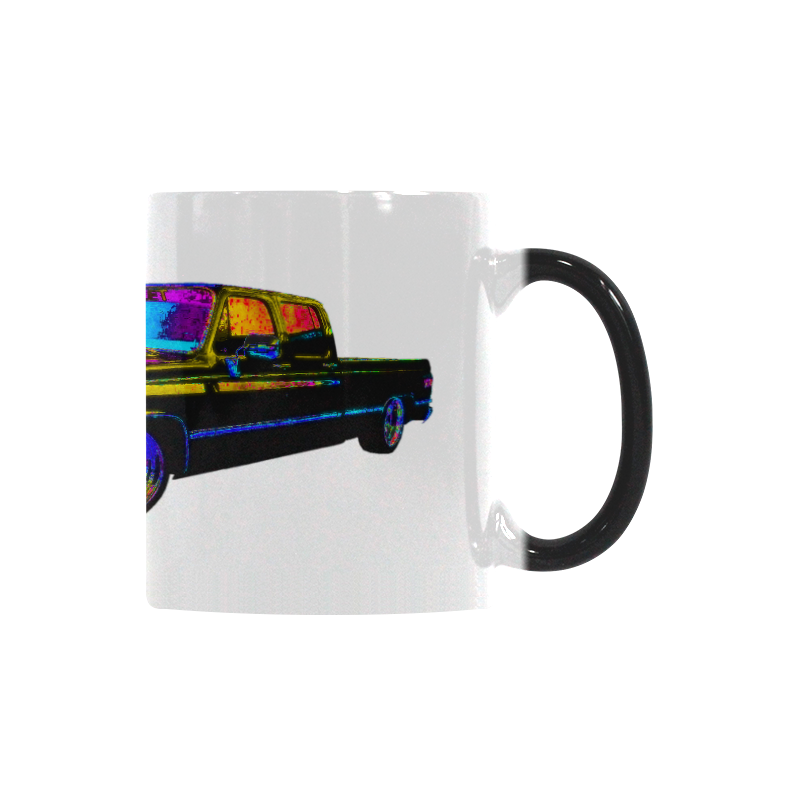 1988 CHEVROLET SILVERADO YELLOW Custom Morphing Mug
