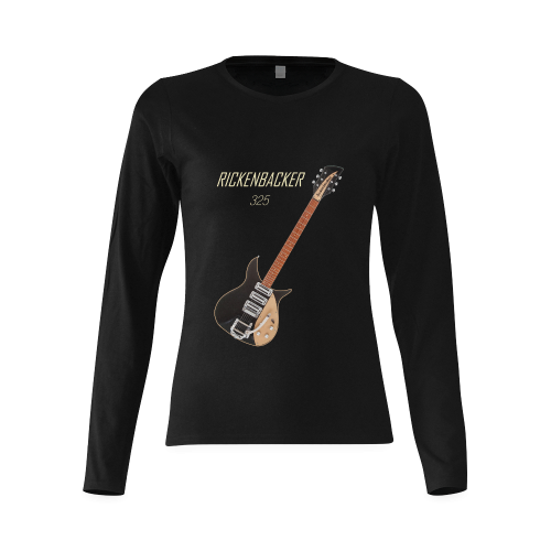 Rickenbacker 325 Sunny Women's T-shirt (long-sleeve) (Model T07)