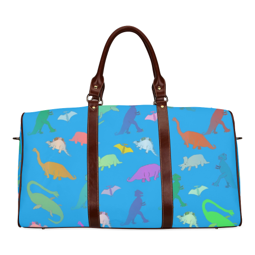Dinosaurs Waterproof Travel Bag/Large (Model 1639)