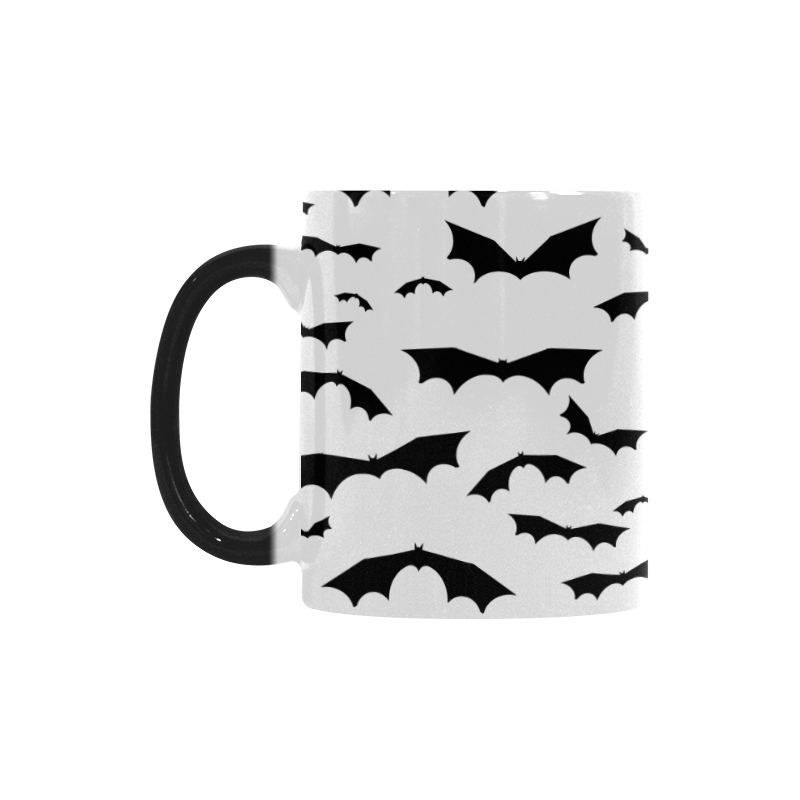 Black Bats Custom Morphing Mug