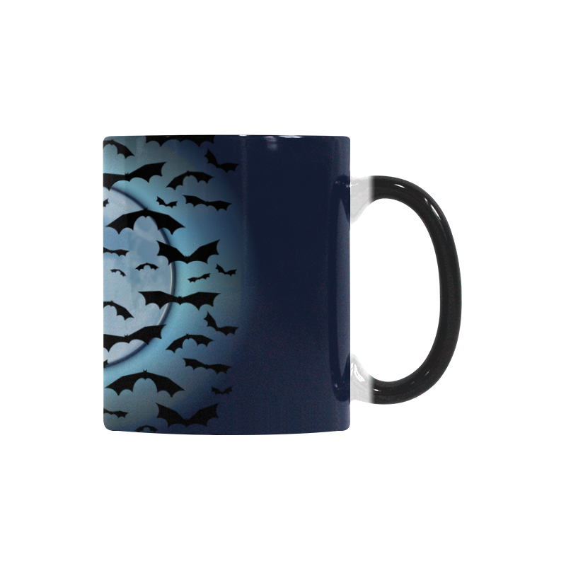 Bats in the Moonlight Custom Morphing Mug