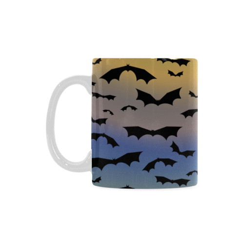 Bats in the Sunset White Mug(11OZ)