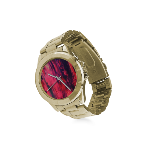 Pink SUnset Watch Custom Gilt Watch(Model 101)