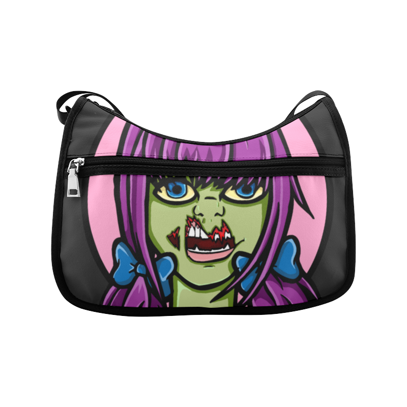 Zombie girl Crossbody Bags (Model 1616)