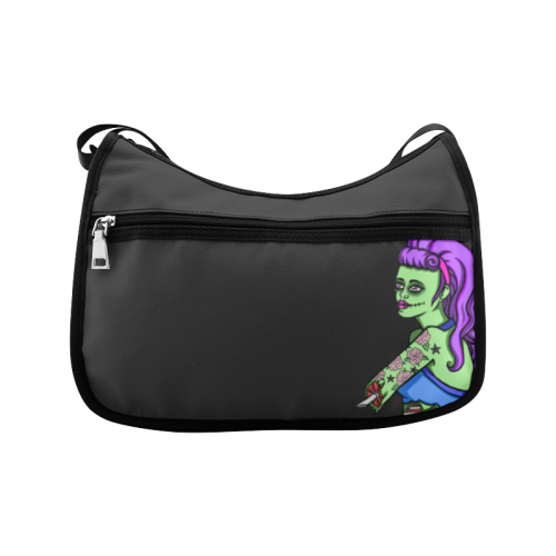 Zombie Pinup Crossbody Bags (Model 1616)